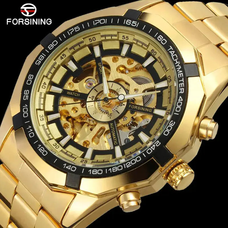 Reloj Forsining Dorado #3217 Gregor-accesorios