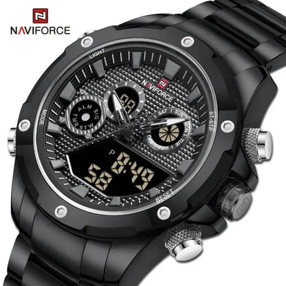 Reloj Naviforce Negro #2012 Gregor-accesorios