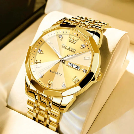 Reloj Olevs Gold para Caballero #4003 Gregor-accesorios