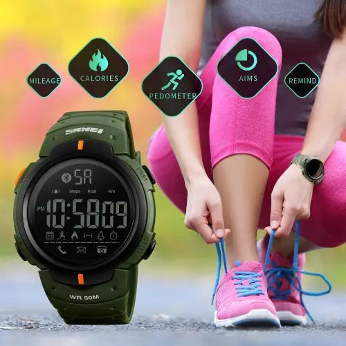 Reloj Skmei Fitness Militar Inteligente#142 Gregor-accesorios