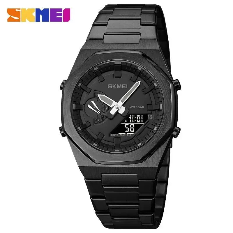 Reloj Skmei negro #3209 Gregor-accesorios