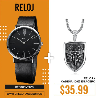 Reloj Yazole+ Cadena Angel #953 Gregor-accesorios